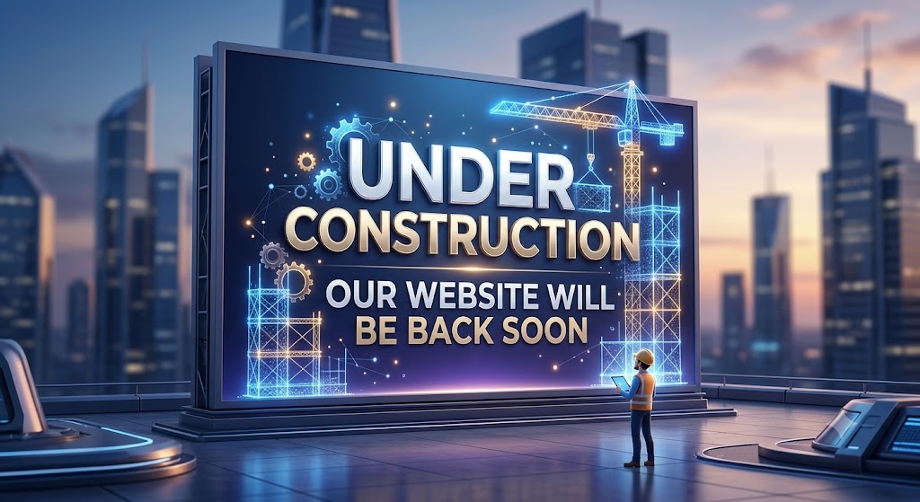 Under Construction - Our website will be back soon